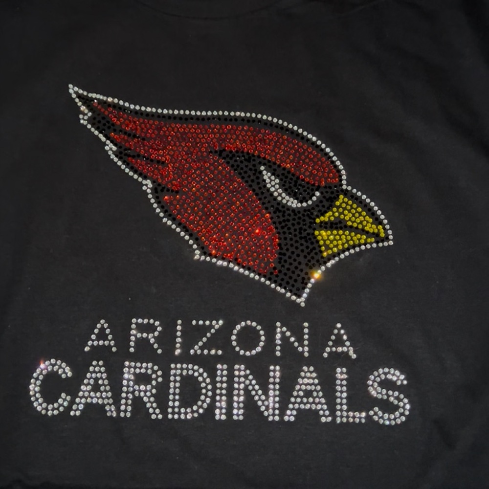 Arizona Cardinals Rhinestone T-Shirt